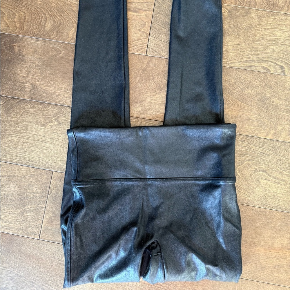 SPANX Faux Leather Leggings